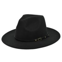 Designer Brand New Wool Jazz Hat Fedoras Retro Wool Hats For Women Men British Top Hat Chapeau Femme Hot Sale