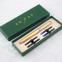 【☑Fast Delivery☑】 ORANGEE Jinhao สแตนเลสเงิน X750ปากกาหมึกซึม0.5มม. หัว18kgp เครื่องเขียนปากกาหมึกชื่อสำนักงาน