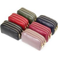 Leather Wallet Purse Short Card Coin Holder Change Soft Small Money Female