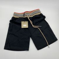 Khaki Shorts Children Strawstring Pants Kids Summer Trousers for Baby Boys Girls Shorts Solid Navy Blue Trunks