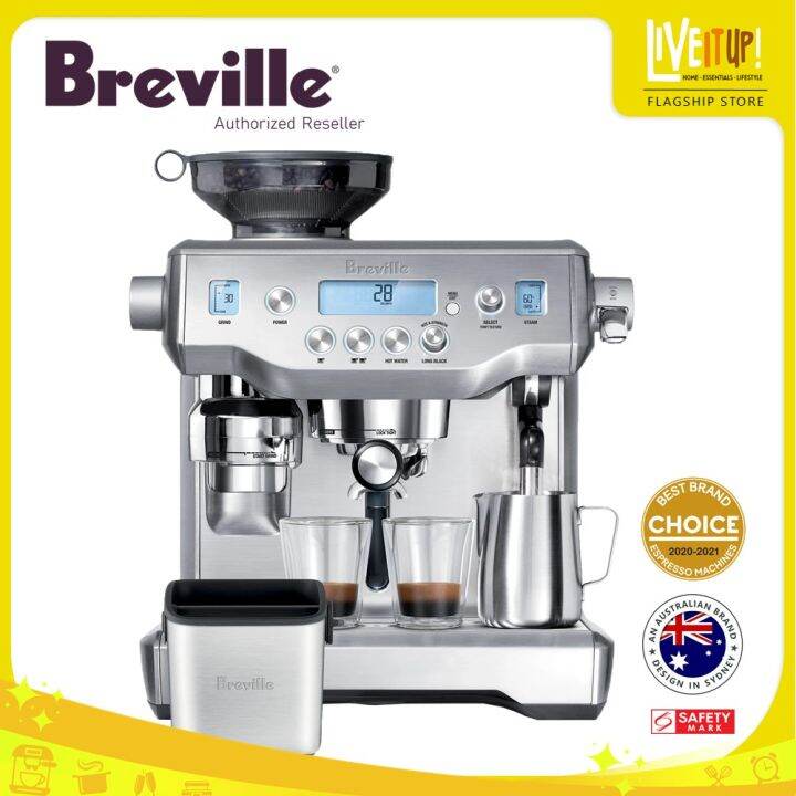 Breville the Oracle® Espresso Coffee Machine BES980 Lazada Singapore