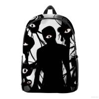 FX Doors roblox Figure Backpack for Women Men Student Large Capacity Breathable Printing Fashion Multipurpose Bags XF