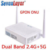 Used F673AV9 Dual band 4GE +1tel+2usb 5G WIFI ONU Gpon Fiber modem FTTH F673av9 ONT English Firmware Terminal Second-hand