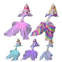 Little Mermaid Doll Movie Inspired Classic Fashion Doll Princess Movable Collection Mermaid Doll Exquisite Gift For Christmas And Childrens Day proficient