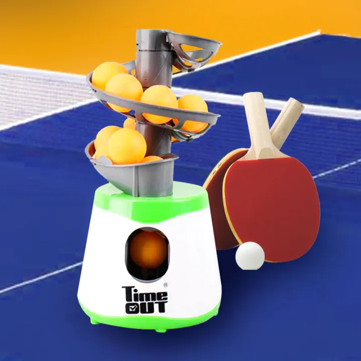 Table Tennis Pitching Robot Machine Mini Child Ping Pong Game Training