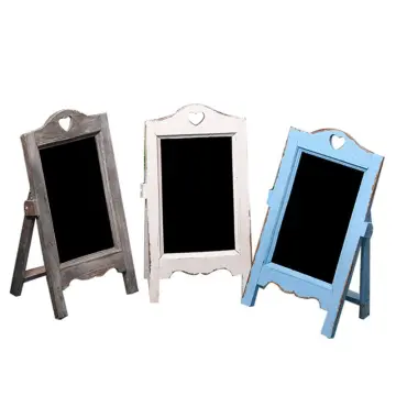 Dropship Kids Wooden Art Easel Double-Sided Whiteboard And