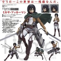 Figma ฟิกม่า Figure Action จากการ์ตูนเรื่อง Attack on Titan ผ่าพิภพไททัน Mikasa Ackerman มิคาสะ แอคเคอร์แมน Ver แอ็คชั่น ฟิกเกอร์ Anime อนิเมะ การ์ตูน มังงะ ของขวัญ Gift จากการ์ตูนดังญี่ปุ่น สามารถขยับได้ Doll ตุ๊กตา manga Model โมเดล