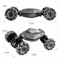 4WD 1:16 Stunt RC รถ LED Light Gesture Induction Deformation Twist Climbing วิทยุควบคุมรถของเล่นอิเล็กทรอนิกส์สำหรับเด็ก