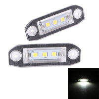 2Pcs Car Rear License Number Plate Light LED Lamp For Volvo XC60 XC70 XC90 S80 S40 V60 S60 V70 C70 V50