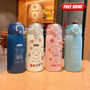 New 304 Stainless Steel Thermos Cup Straw Cup Children's Cup Strap Strap -  Buy New 304 Stainless Steel Thermos Cup Straw Cup Children's Cup Strap  Strap Product on