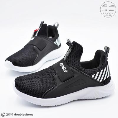 BAOJI แท้ 100% รองเท้าวิ่ง รองเท้าผ้าใบชาย รุ่น BJM347 สีดำ-ขาว ไซส์ 41-45