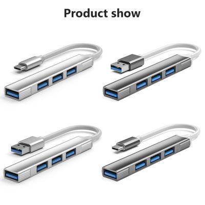 4พอร์ต Multi Splitter Adapter OTG USB C HUB USB Type C 3.0 2.0สำหรับ Xiaomi Pro 15 Air Pro อุปกรณ์เสริม