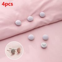 4PCS Mushroom Quilt Holder Macaron Non-slip Quilt Blanket Clip One Key to Unlock Blankets Cover Fastener Clip Holder Bed Sheet#w Bedding Accessories