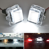 2Pcs A ชุด12V LED รถป้ายทะเบียนสำหรับ Benz C E CL Class W204 W212 C207 W221 S204โคมไฟเปลี่ยน Canbus