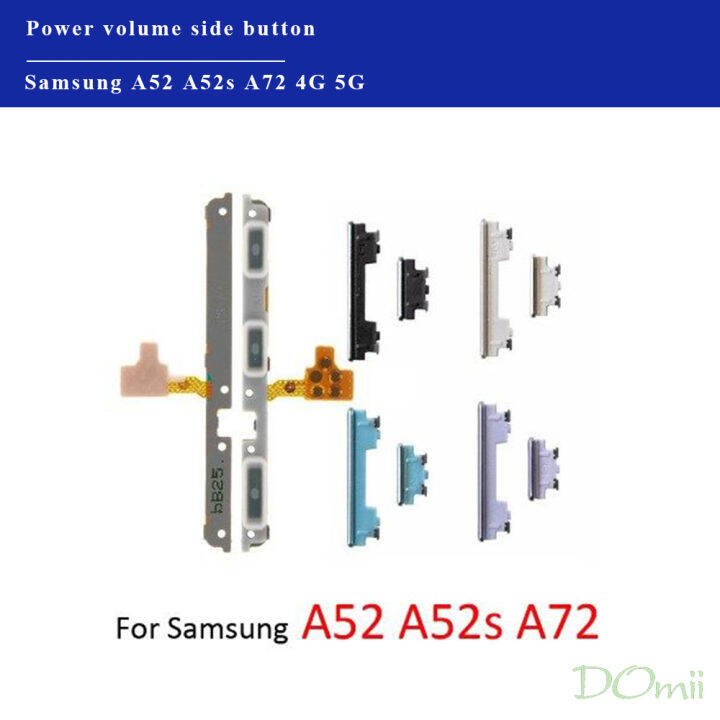 Power Volume Button For Samsung A52 A52s A72 4G 5G Original New Phone ...