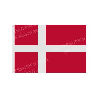Denmark Republic Flag National Polyester Banner Flying 90 x 150cm  3 x 5ft Flag All Over The World Worldwide Outdoor Customized Electrical Connectors