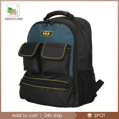 ✨Handa na Stock✨Tool Pouch Electrician Bags w Shoulder Strap Canvas Backpack 15 Pockets 12