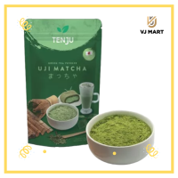 Tenju Uji Matcha Tea Powder Base 100% ผงอูจิ ชาเขียวมัทฉะ 100 กรัม ตราเท็นจู