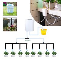 Automatic Garden Watering Equipment Plant Drip Irrigation Tool Water Pump Sprinkler Controller Solar Watering Timer System Watering Systems  Garden Ho