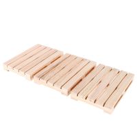 1pcs Mini Wooden Pallet Beverage Coasters For Hot And Cold Drinks Insulation Pad Cup Coaster Pot Mat