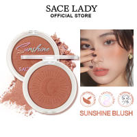 SACE LADY บลัชออนเนื้อบางเบา เครื่องสำอางค์แต่งหน้า 6g [ดูเป็นธรรมชาติ ติดทนนาน เม็ดสีสูง]