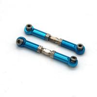 2Pcs Metal Front Steering Rod Link Rod for MJX H16 16207 16208 16209 16210 1/16 RC Car Upgrades Parts Accessories