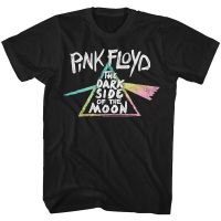 2023 NEWCustom เสื้อยืดออกแบบสำหรับผู้ชาย Pink Floyd ด้านมืดของ Morock Sportswear Gildan ผ้าฝ้าย100