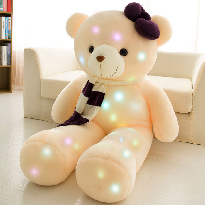 cod-โรงงานขายตรงตุ๊กตาหมีขนาดใหญ่ผ้าพันคอหมีตุ๊กตาตุ๊กตาน่ารักของขวัญวันเกิดวันวาเลนไทน์-christmas-gift