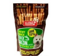 ขนมสุนัข Sleeky chewy snack 175g พร้อมส่ง ราคาต่อ 1ห่อ