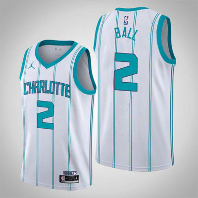 LaMelo Ball NBA Draft Charlotte Hornets เสื้อไอคอนนกเป็ดน้ำ
