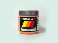 สีสกรีนเสื้อ สีสกรีนผ้า สียาง Scala สีส้ม 0.5 ก.ก.