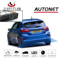 HO JIAYITIAN HD จับกล้องสำหรับ Ford Fiesta Hatch Facelift 2018 2019 2020/CCD/Night Vision/ย้อนกลับด้านหลังดูกล้อง