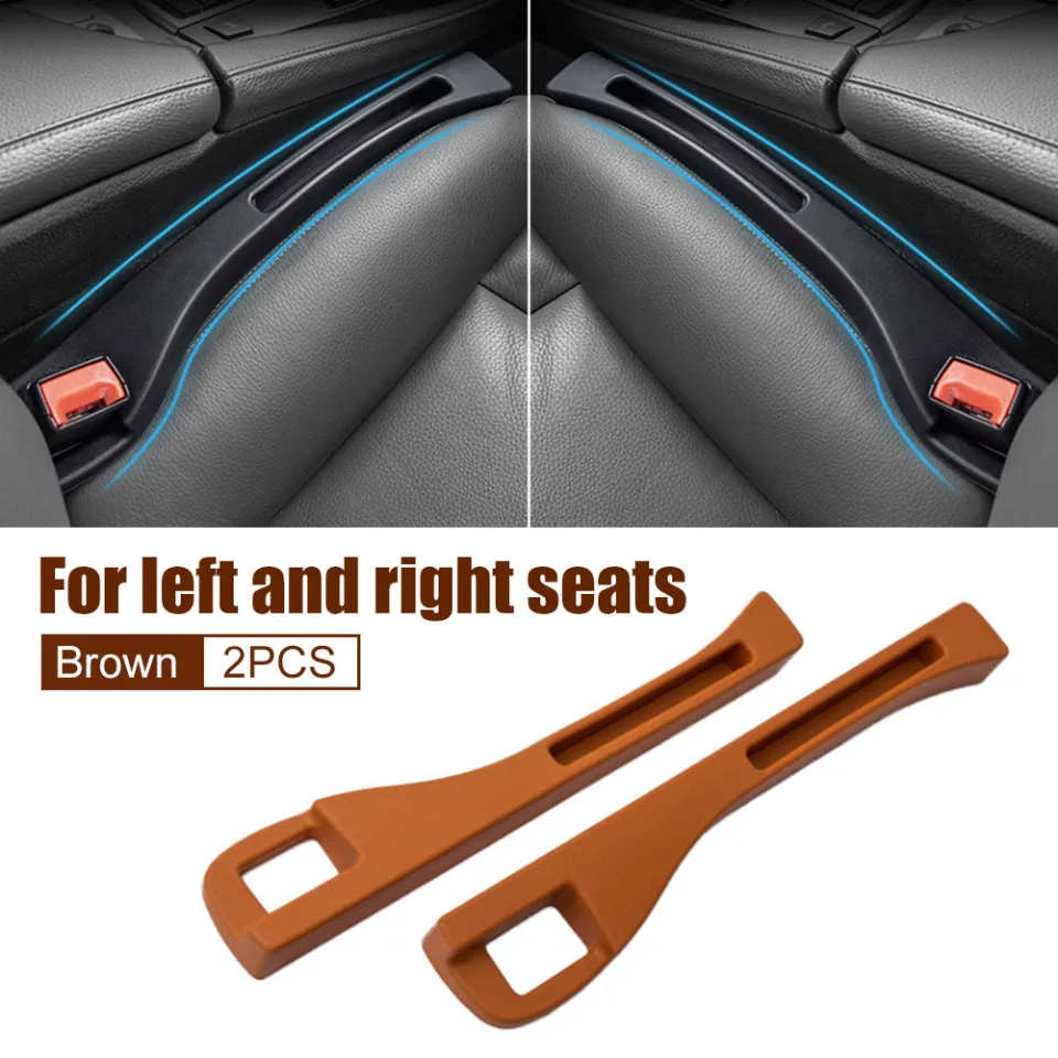 MB[Hot Sell] Car Seat Gap Filler Universal PU Leak-proof Filling Strip Anti-Drop  Seat Gap Strip with Hole Car Decor Auto Interior Accessories