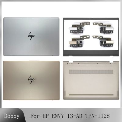 ใหม่สำหรับ HP ENVY 13-AD TPN-I128หน้าจอ LCD สำหรับแล็ปท็อปฝาปิดโน้ตบุคฝาหลังเคสด้านล่าง928448-001 928443-001ฝาเสื้อยืดสีทองเงิน