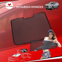 ม่านบังแดดหลังรถ Groovy Thailand ม่านหลัง MITSUBISHI XPANDER R-row (1 pcs)