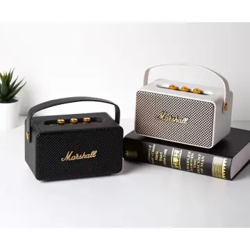 ลำโพงบลูทูธ Marshall Bluetooth Speaker Stockwell II Black And Brass