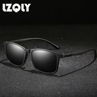 Luxury Men Polarized Sunglasses Driving Fishing Anti-glare Vintage Rectangle Sun Glasses Man Ultra light TR90 Frame Shades UV400 Cycling Sunglasses