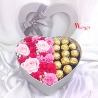 กล่องหัวใจ กล่องดอกไม้ กล่องช็อคโกแลต ของขวัญวาเลนไทน์ ดอกไม้วาเลนไทน์ กล่องดอกไม้วาเลนไทน์