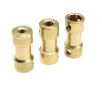 【trending】 shah ansari 5ชิ้น I/D 2/3/3.17/4/5/6Mm ตัวเชื่อมต่อข้อต่อทองเหลืองยางสำหรับรุ่น DIY มอเตอร์ Decelerate