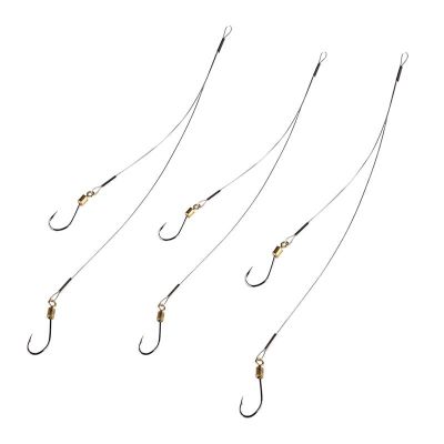 Against winding hook bit Bai Changhong pompanos wire to tie it fish set product line double