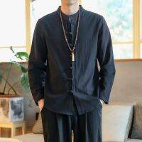 、’】【= 2022 Mens Shirts Harajuku Coat Asian Mens Autumn Yukata Feather T-Shirt Cardigan Traditional Chinese Dress Plus Size