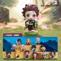 Demon Slayer Flower Series Kamado Tanjirou Nezuko Kamado Nezuko Anime Figurine Blind Box Mystery Box Action Model Collect Statue