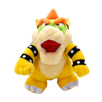 Hot Mario Plush ของเล่น Princess Peach Bowser Koopa JR Ludwig Roy Morton Wendy Lemmy Iggy Larry อะนิเมะตุ๊กตาการ์ตูน Peluche ตุ๊กตา