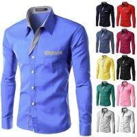 【YY】2022 Hot Sale New Fashion Camisa Masculina Long Sleeve Shirt Men Slim fit Design Formal Casual nd Male Dress Shirt Size M-4XL