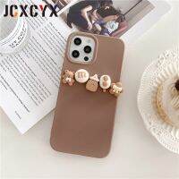 3d การ์ตูนหมีเชอร์รี่ช็อคโกแลตน่ารักเคสโทรศัพท์นุ่ม X 12 Xr 20 13 11 Se Max สำหรับ Iphone Xs 8 Pro 7 Plus