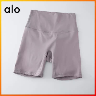 ALO Peach hip-lifting sports shorts womens high waist tight quick-drying cycling yoga pants bottoming running fitness hot pants gnb