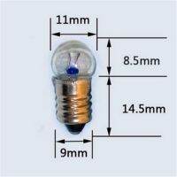 50ชิ้นโคมไฟลูกปัดทดลองสกรูหลอดไฟไฟฟ้า E10 1.5v2.5v3.8v0.3a 5.2V 6V 6.2V