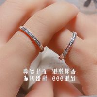 ✗ 520 valentines day present for his girlfriend 999 sterling silver ring adjustable couples and fine silver a pair of small design