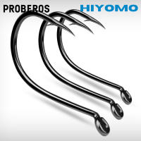 PROBEROS 20ชิ้น/ล็อต Strong ตกปลาตะขอเดี่ยว Barbed 1/0 2/0 3/0 4/0 5/0 Sharp เหล็กคาร์บอนสูง Octopus Fish Hook หล่ออุปกรณ์ตกปลา KSJ54