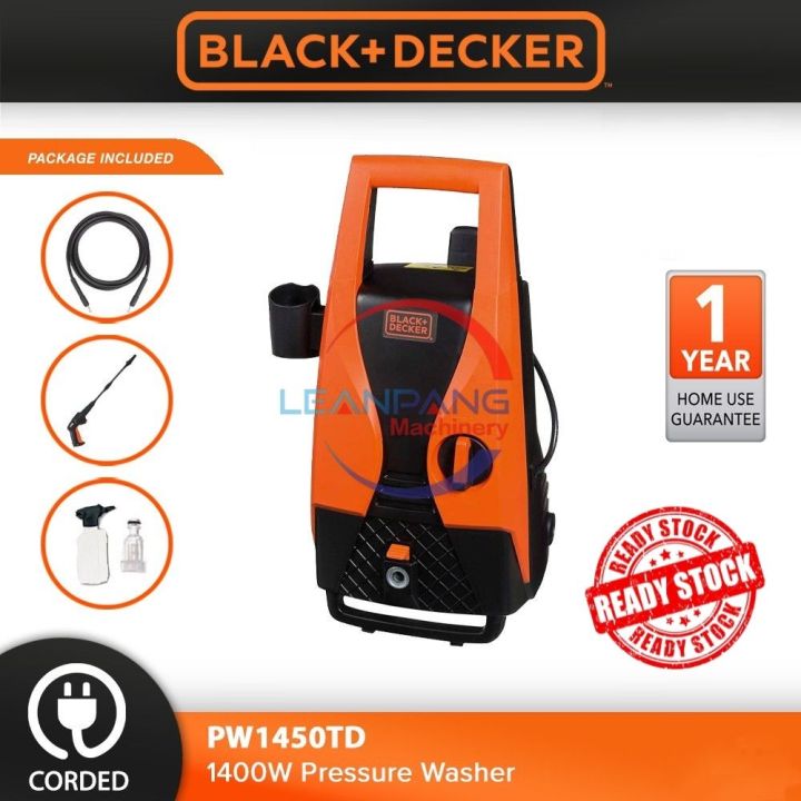 BLACK+DECKER PW1450TD Pressure washer